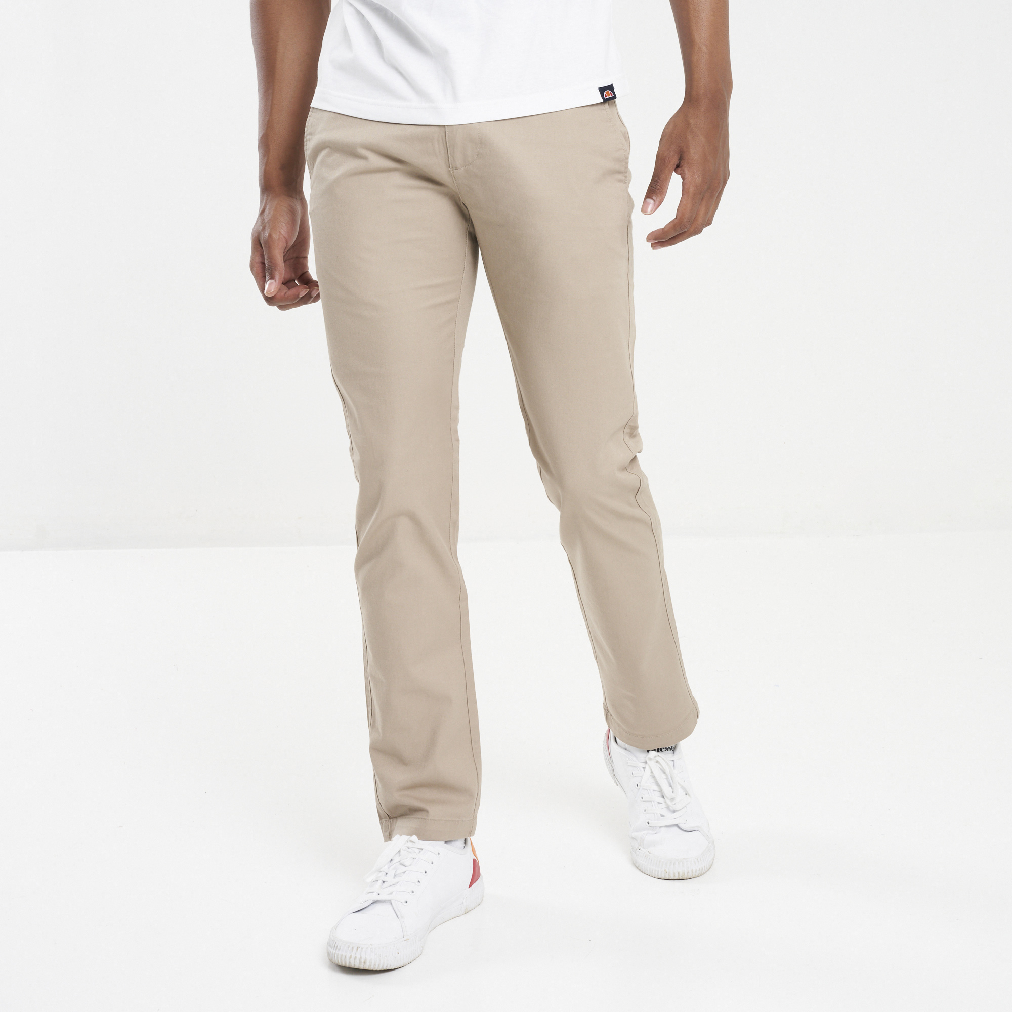 Men's Low-Rise Slim Tapered Chino Pants