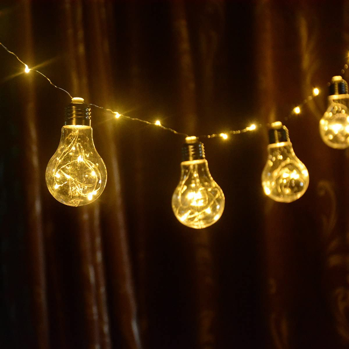 100 LED 5m Retro Bulb Lights
