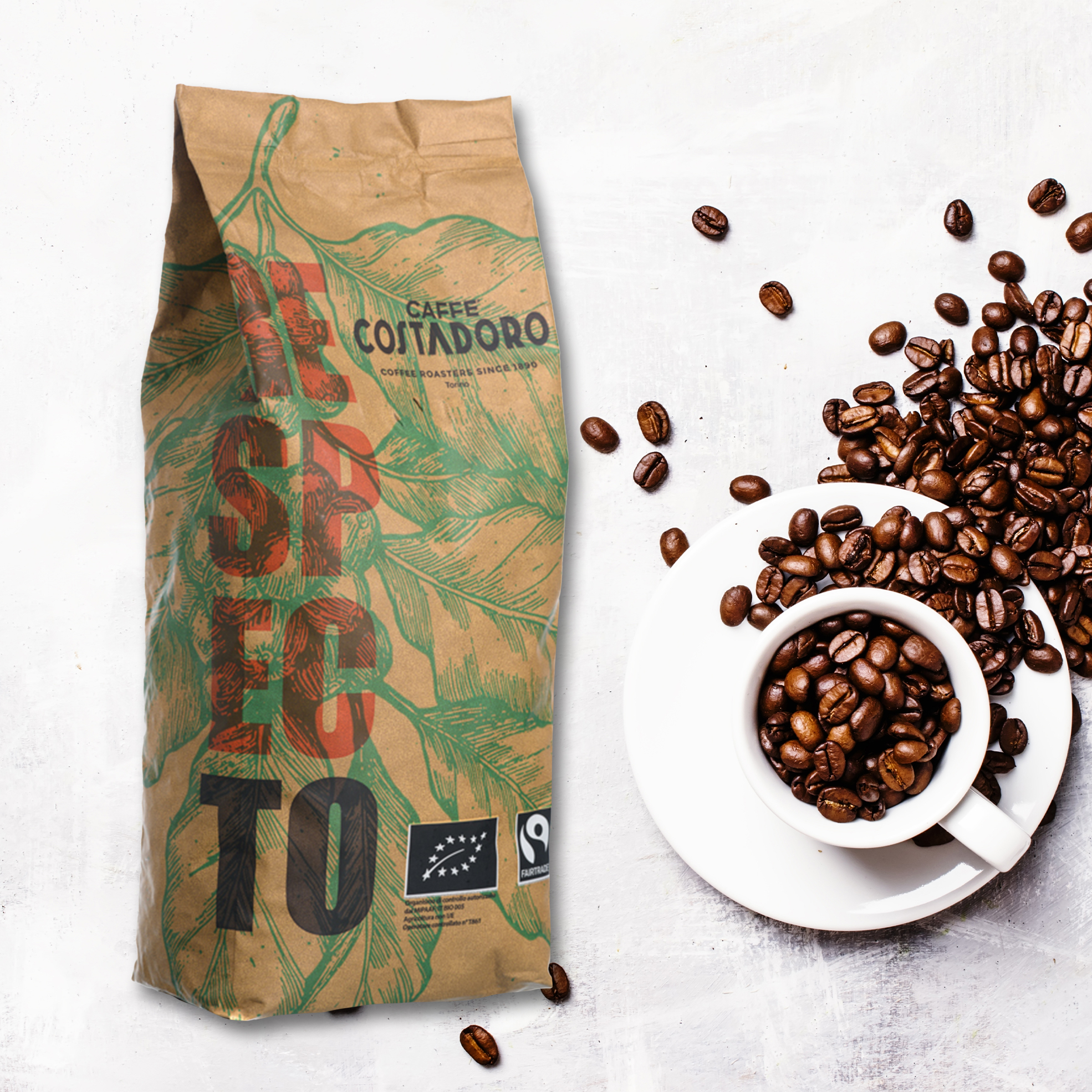 1kg Roasted Arabica Blend Coffee Beans