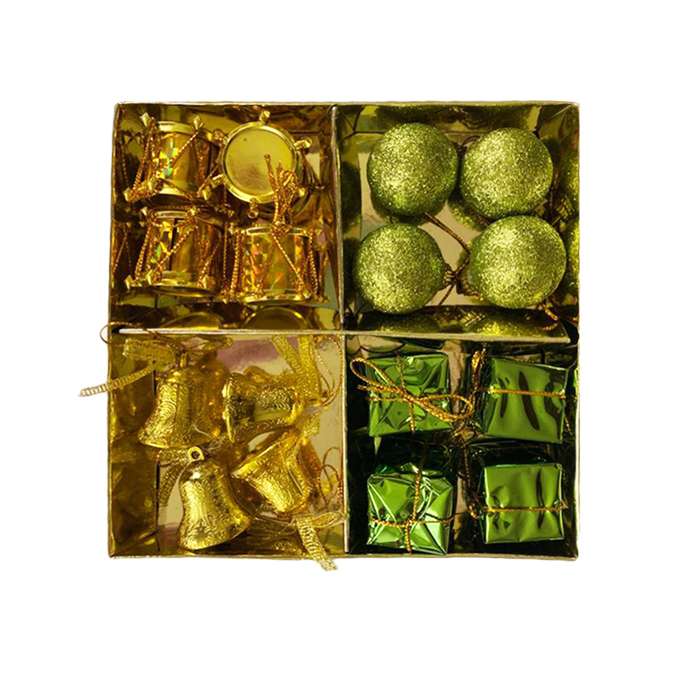 Set of 16 Christmas Tree Decorations