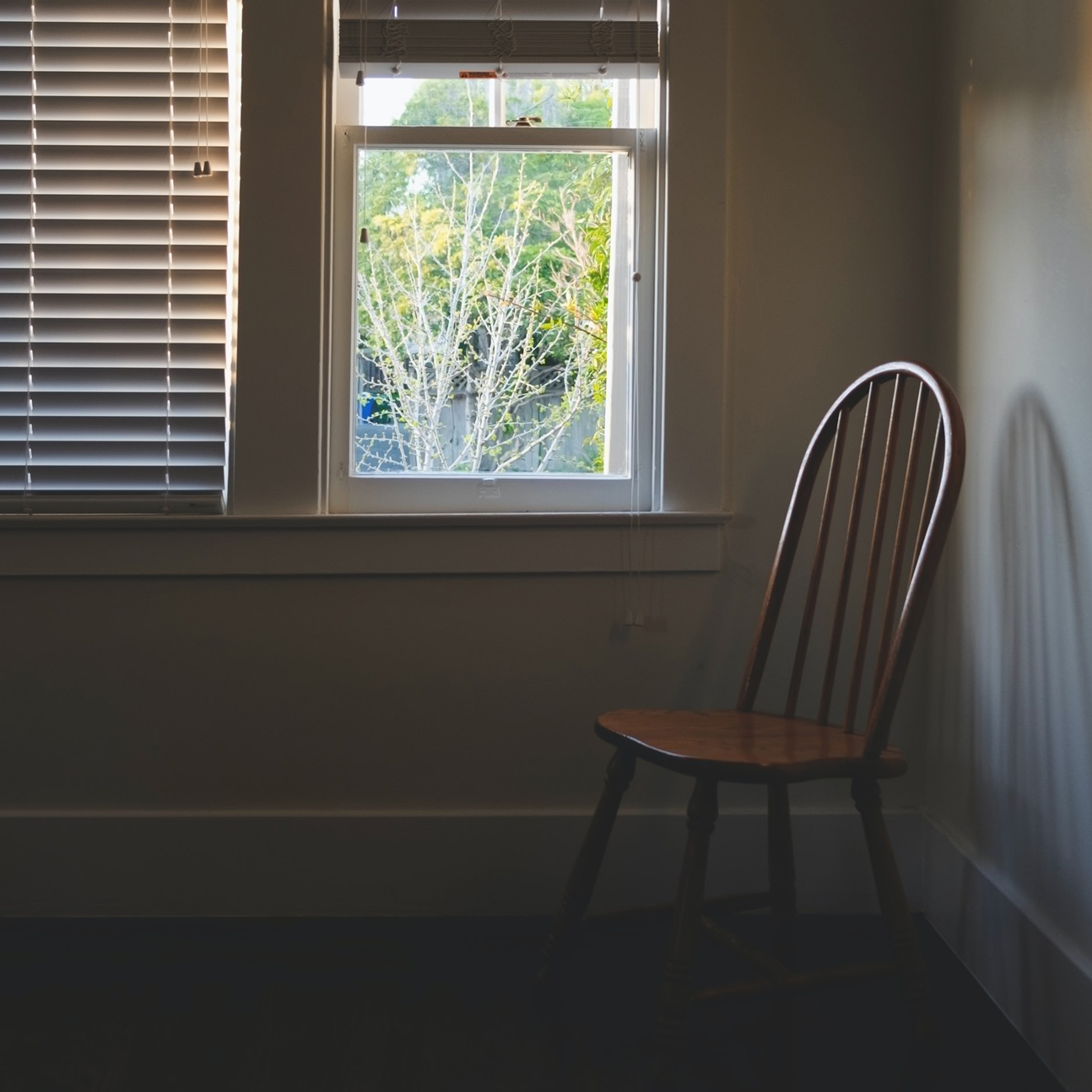 50mm Stained Basswood Venetian Blind