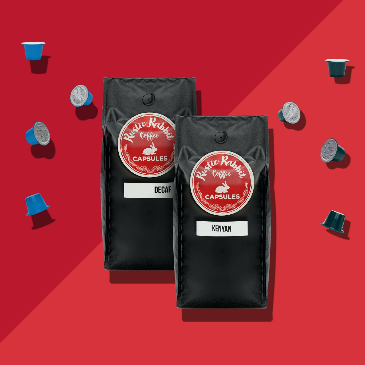 Pack of 100 Artisanal Nespresso Compatible Coffee Capsules (R3.99 Per Capsule)