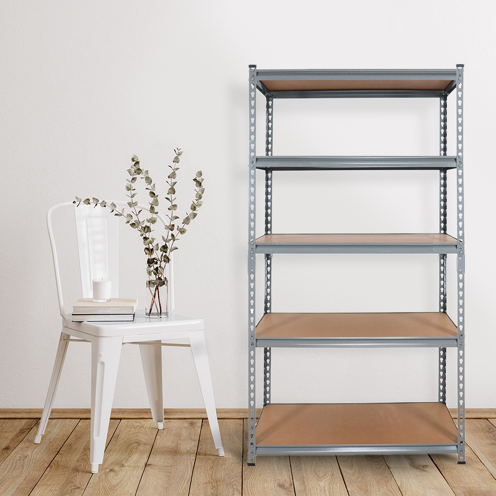 5 Tier Heavy Duty Metal Shelf Unit (Max Weight of 250kg per Shelf)