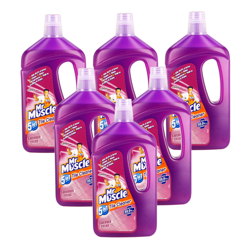 Pack of 6 750ml Tile Cleaners