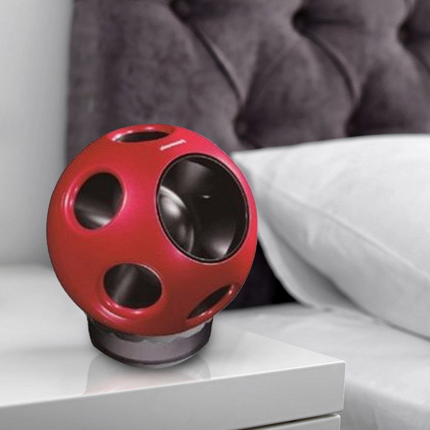 360 Degree Red Ball Fan