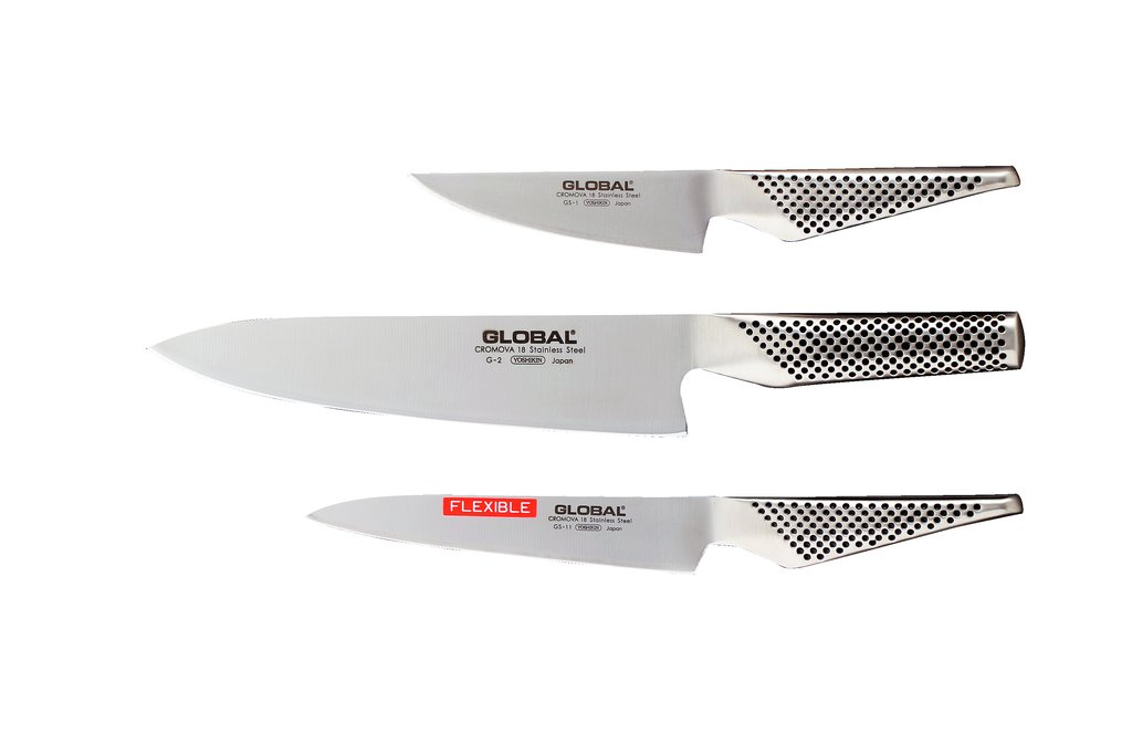 3 Piece Stainless Steel Knife Set