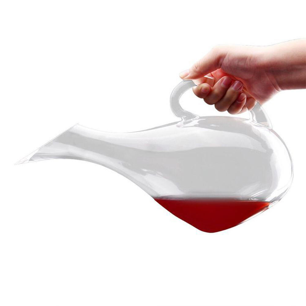 1.5L Abstract Glass Wine Decanter