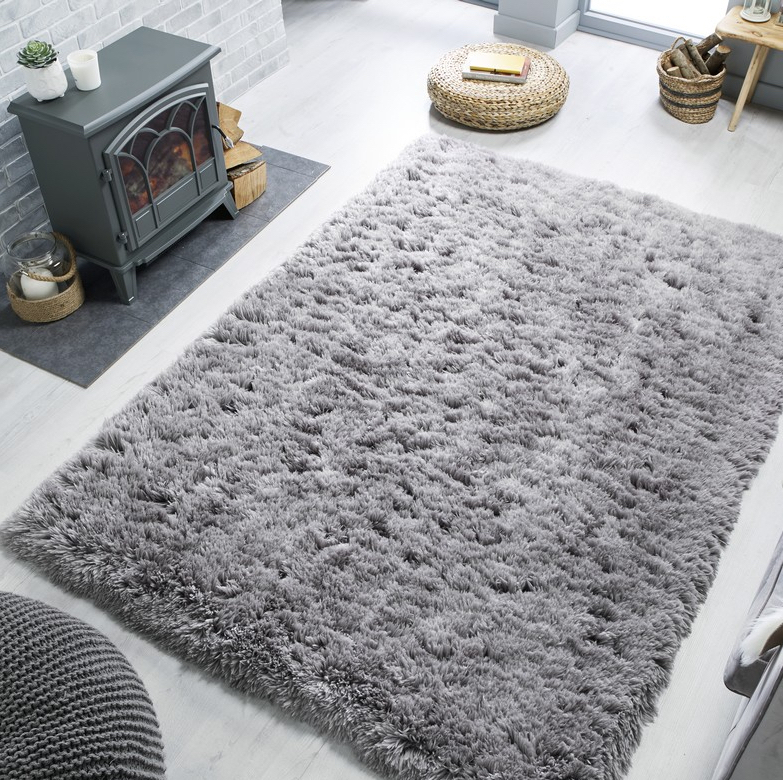 Machine Washable Shaggy "Feel" Rug