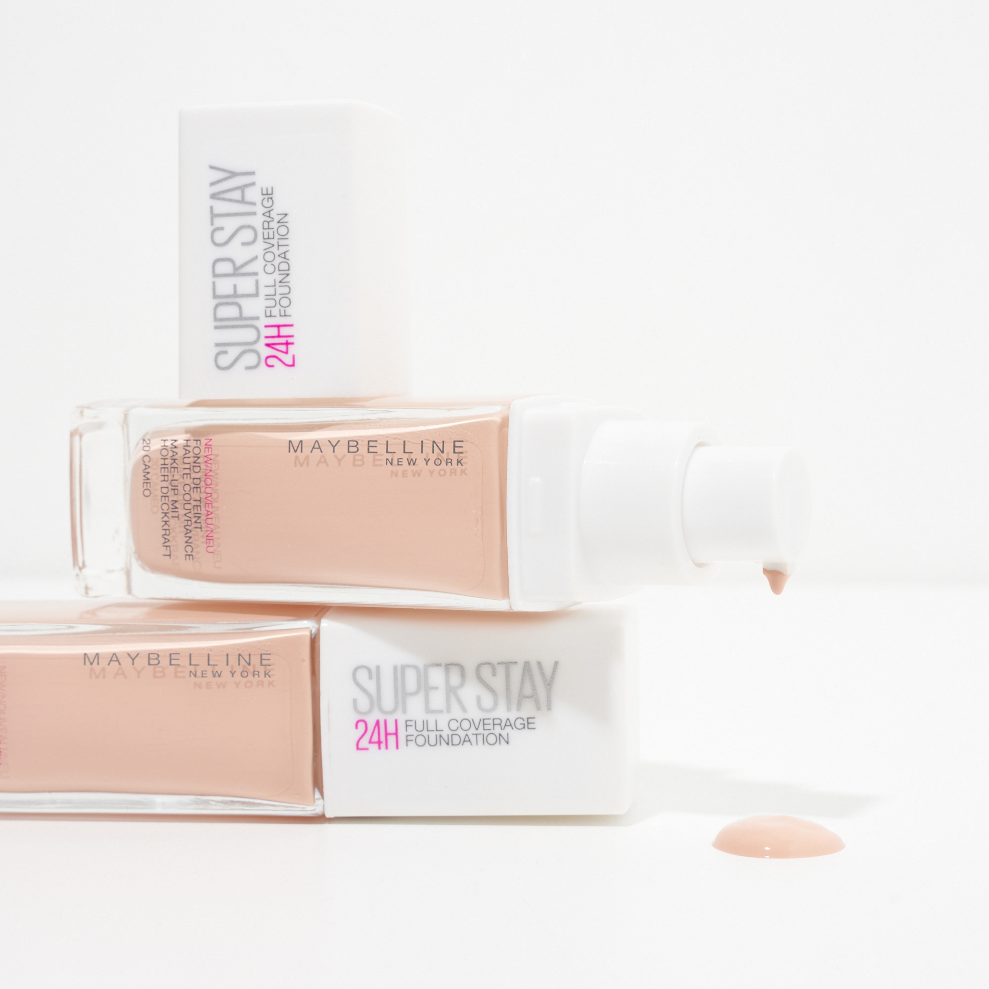 Pack of 2 30ml 20 Cameo Superstay 24HR Foundations