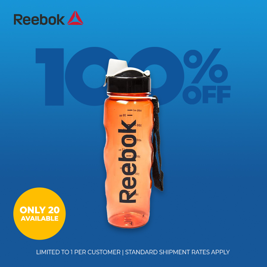 600ml Orange Water Bottle