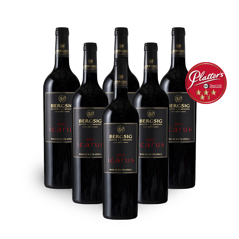 Icarus Red Blend 2017 (R133.16 Per Bottle, 6 Bottles)