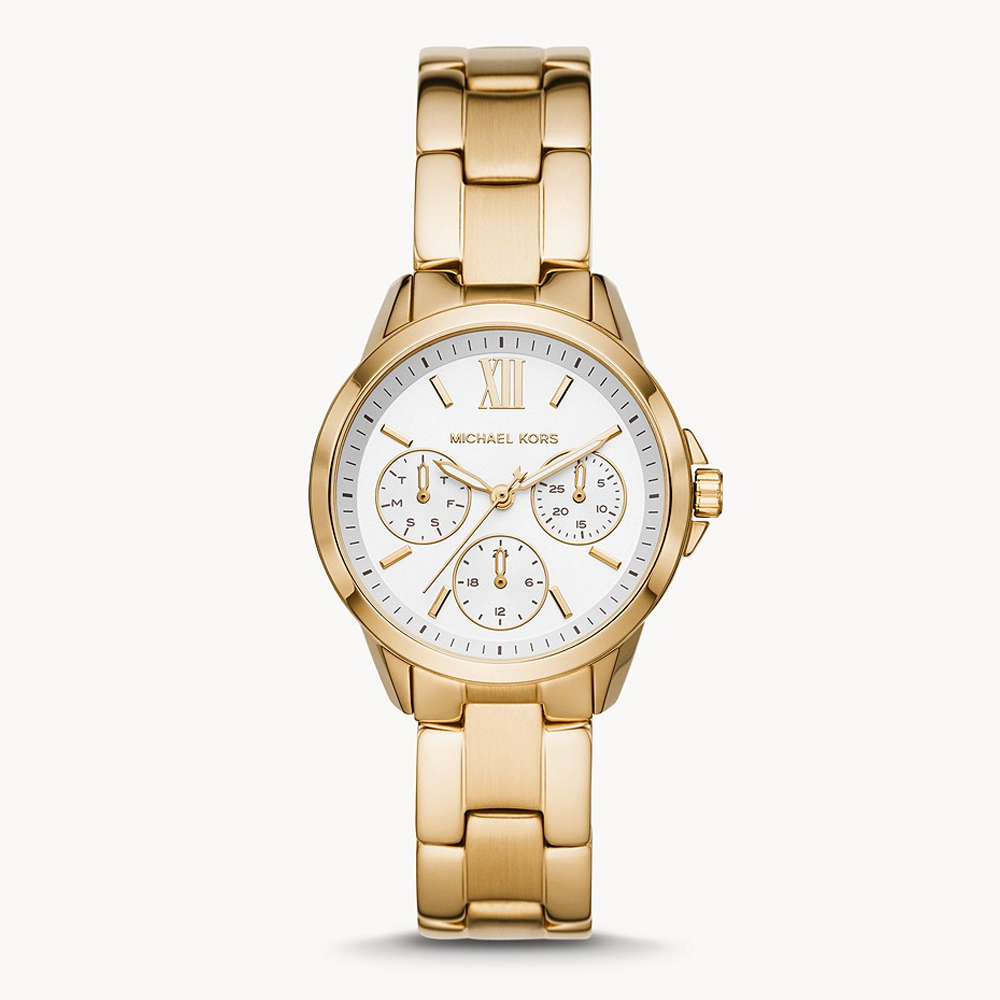 Women's Mini Bradshaw Multifunction Gold-Tone Steel Watch