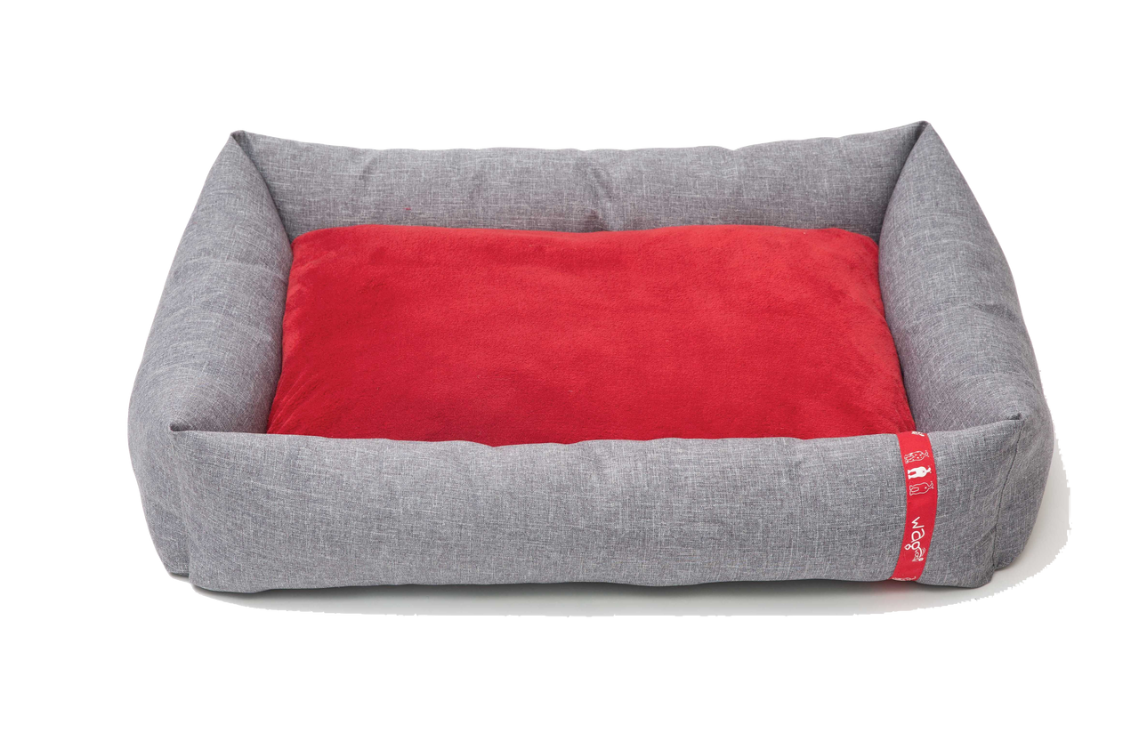 Grey & Red