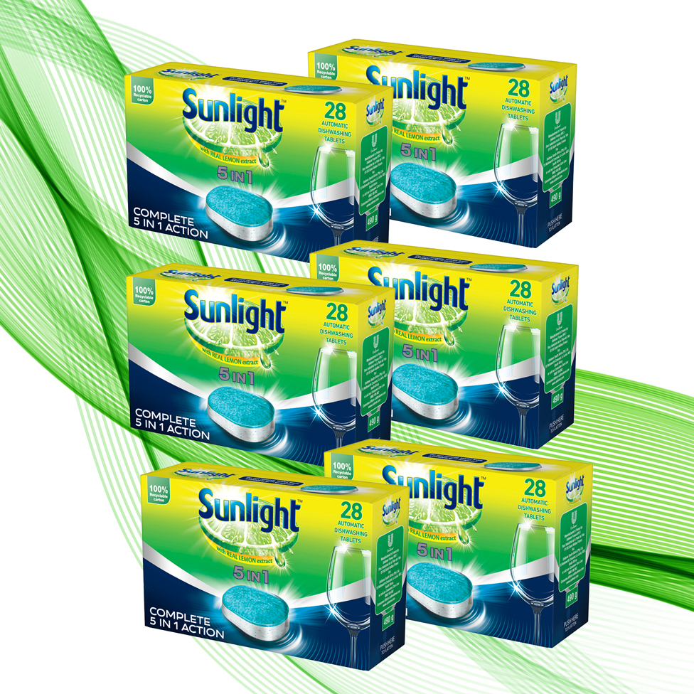 Pack of 6 23's or 28's Dishwashing Tablets