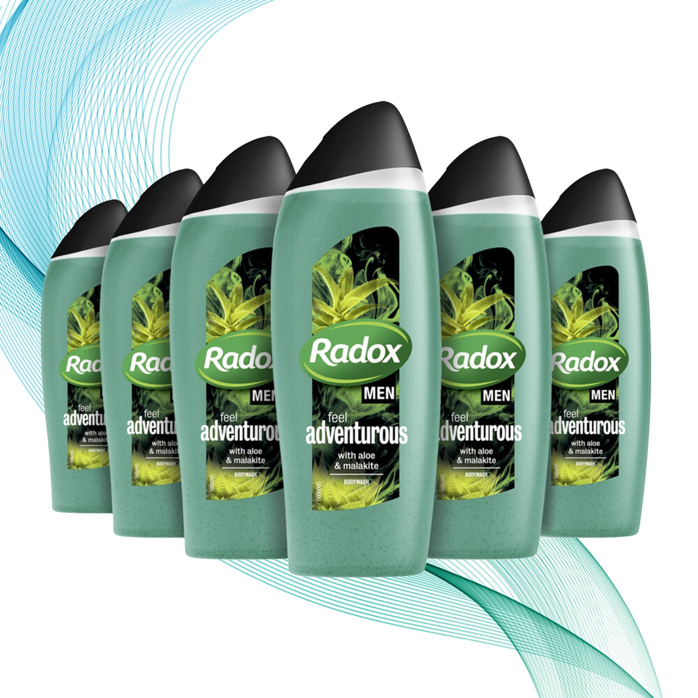 Pack of 6 400ml Body Wash