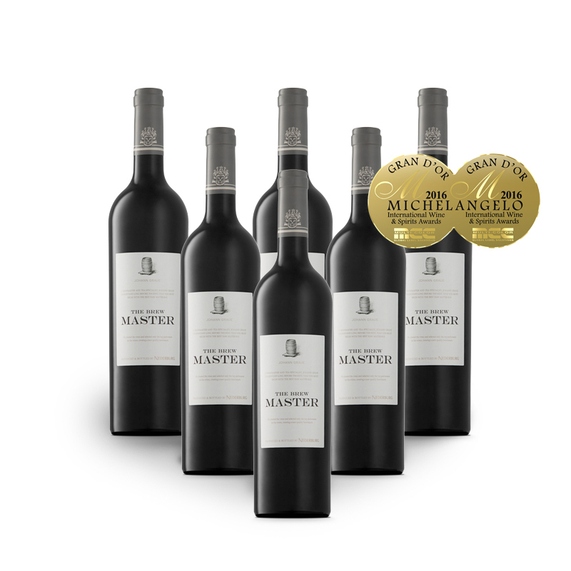 The Brewmaster Bordeaux Blend 2013 (R166.50 Per Bottle, 6 Bottles)