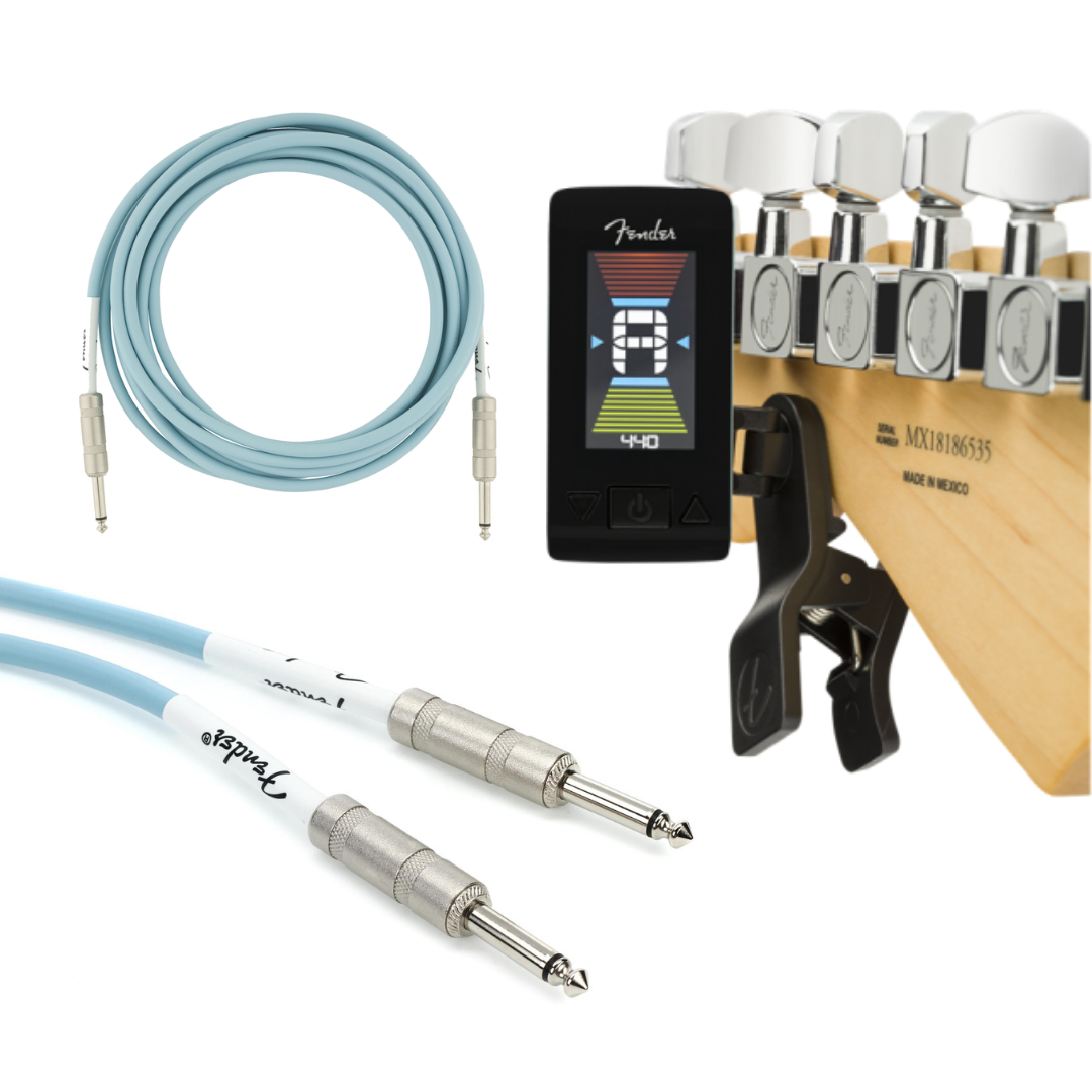 Original Series Clip-On Tuner and 5.5m Instrument Cable