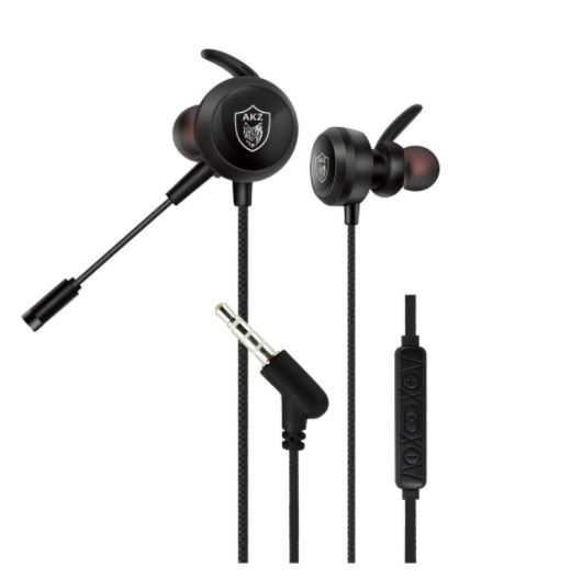 In-Ear Gaming Headset With Two Mics