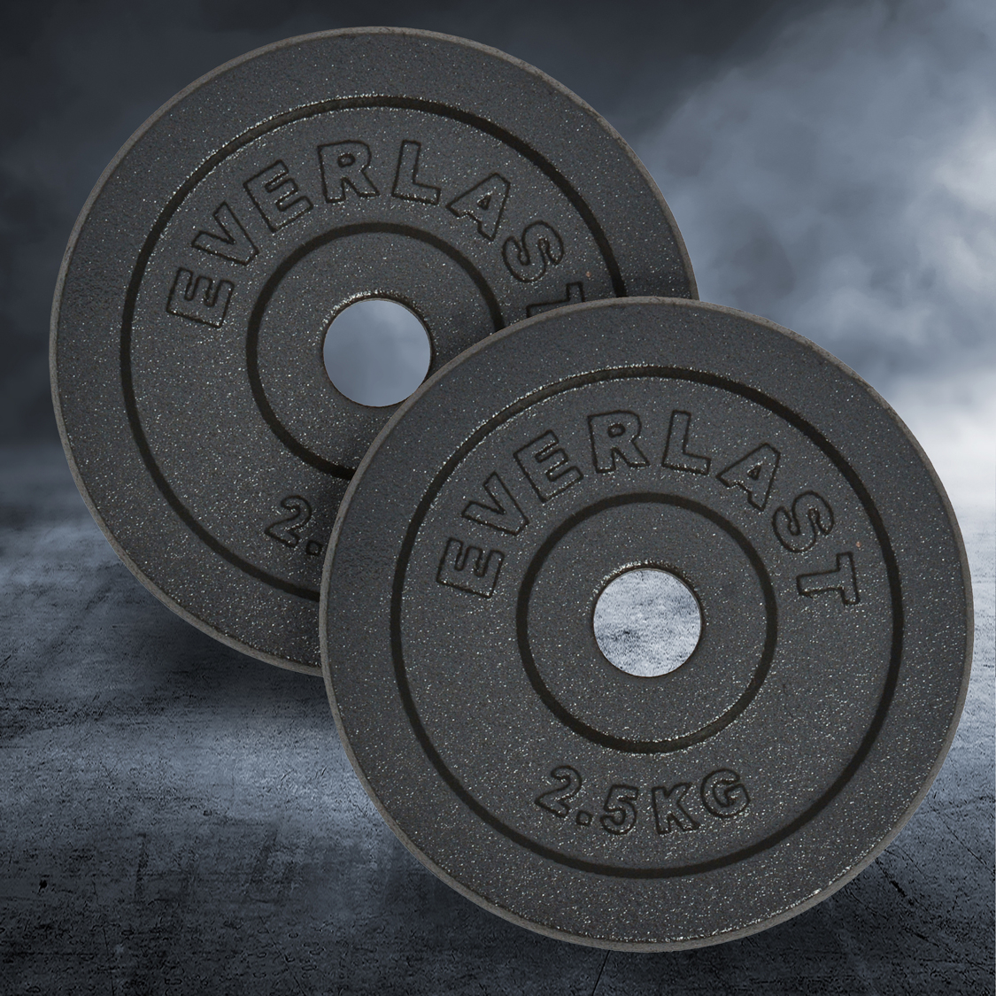 Set of 2 x 2.5kg or 5kg Weight Plates
