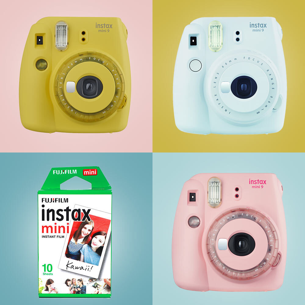 Instax Mini 9 Camera with Instant Film