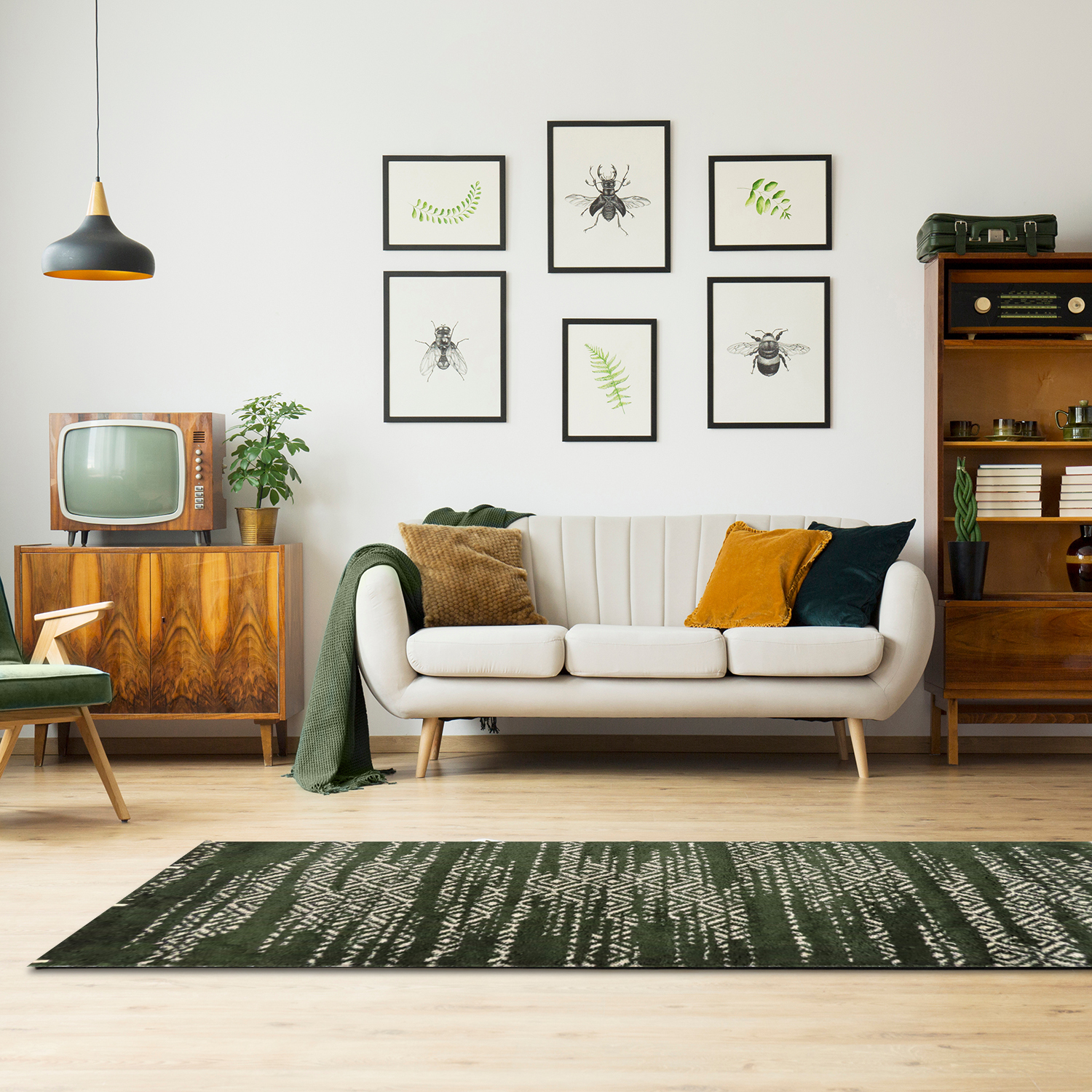 Royal Nomadic Collection Shaggy Polypropylene Indoor Rug