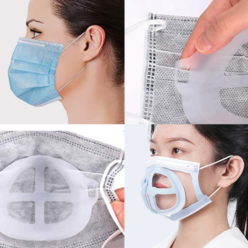 5 Piece Face Mask Support Frames and Adjustable Ear Strap Kit