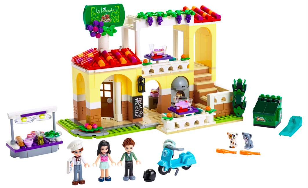 624-Piece Friends: Heartlake City Restaurant