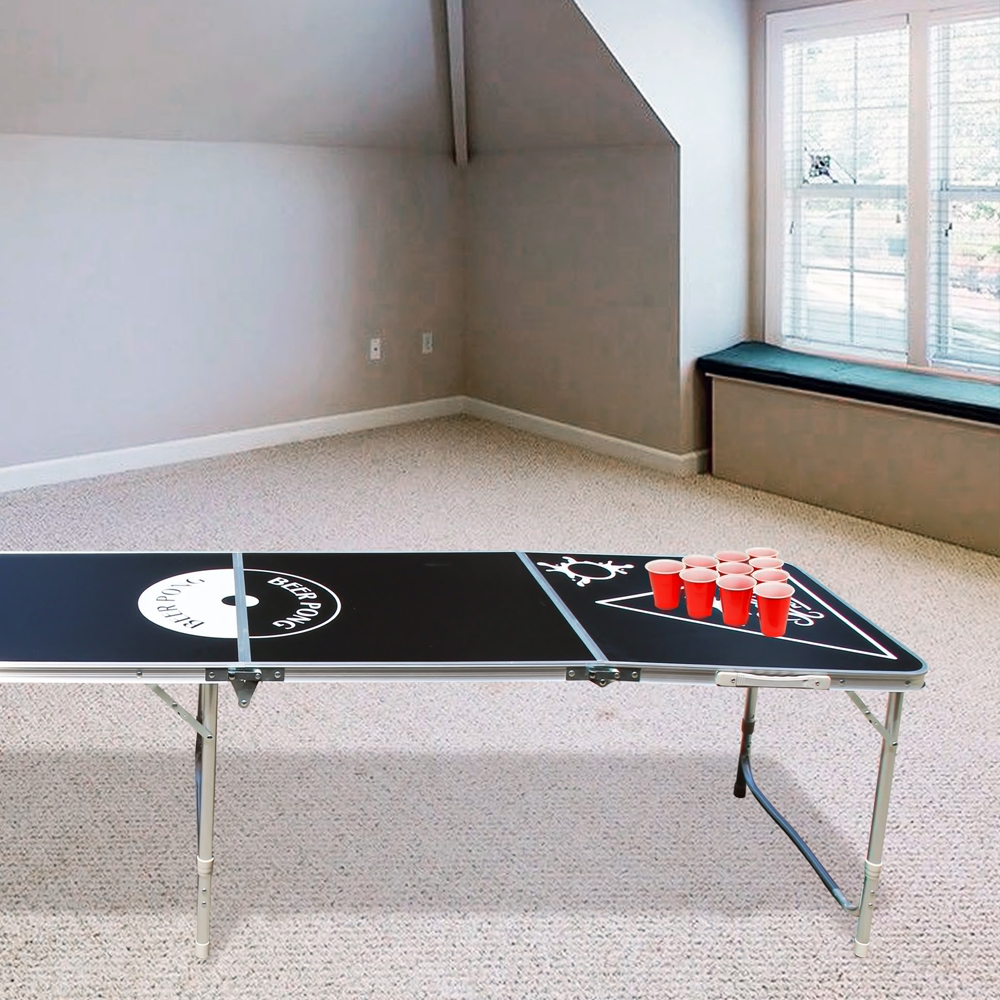 Ultimate Beer Pong Table with Cups and Balls