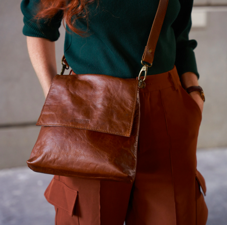 Genuine Leather Sling Bag