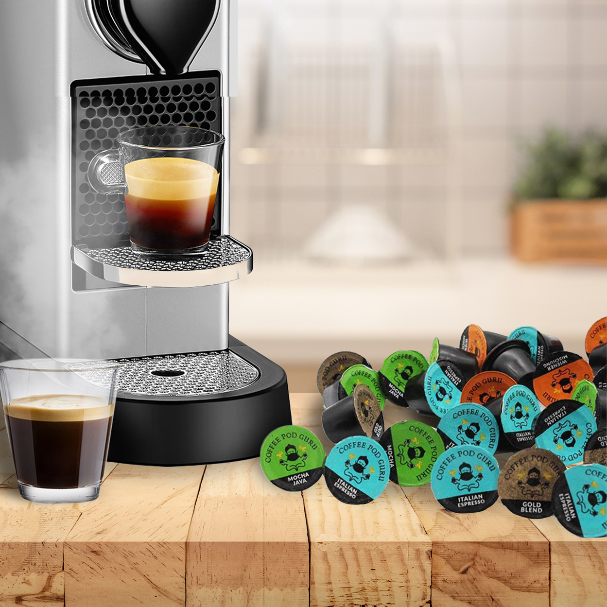Pack of 70 Mixed Nespresso Compatible Variety Pods (R3.99 each)