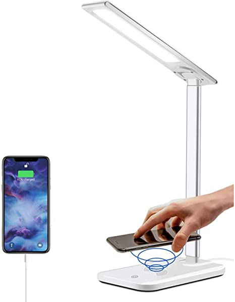 QI Wireless Cellphone Charger and Desk Lamp