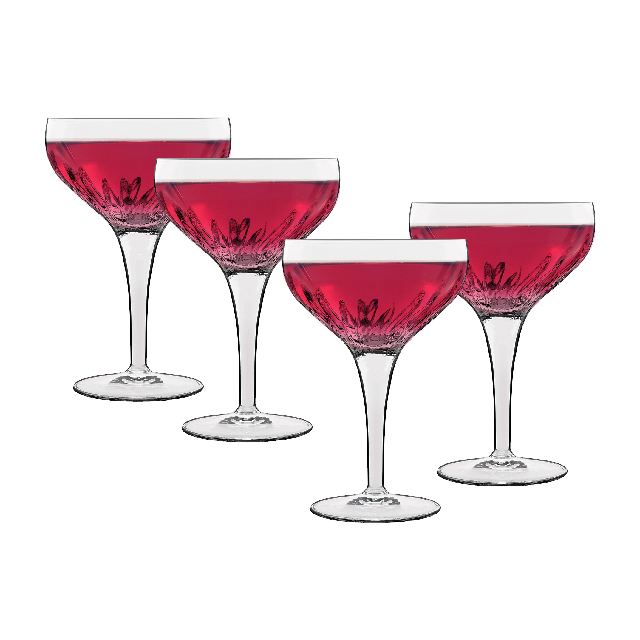 Set of 4 225ml Mixology Cocktail Glasses