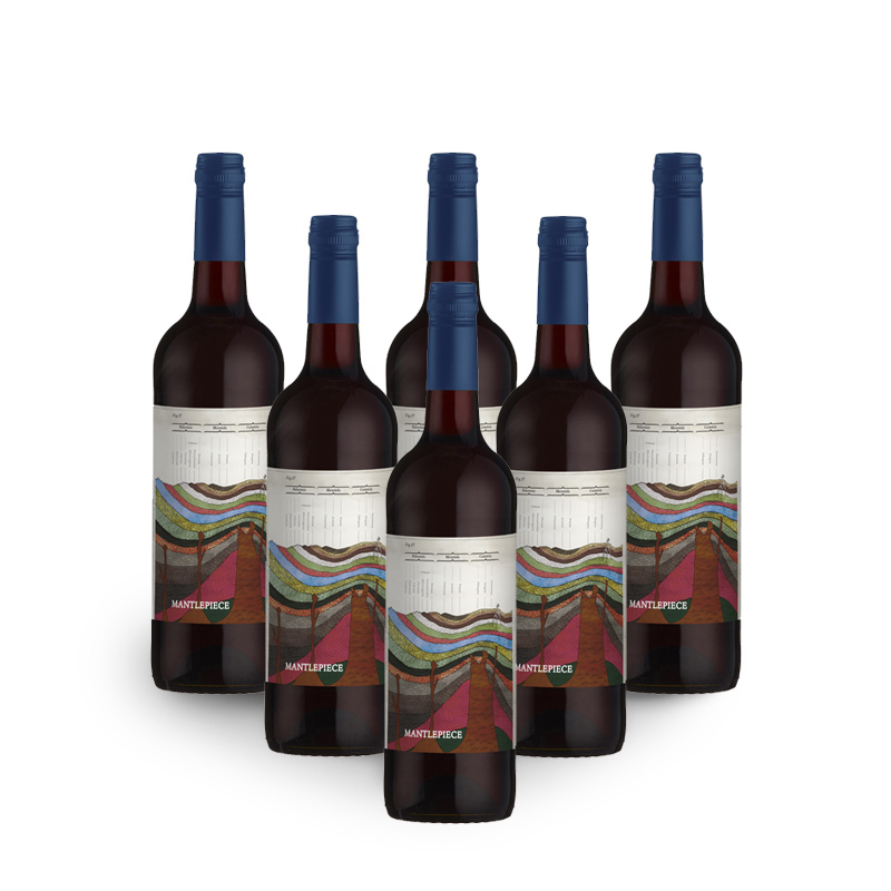 Mantlepiece Cinsault 2019 (R66.50 Per Bottle, 6 Bottles) 