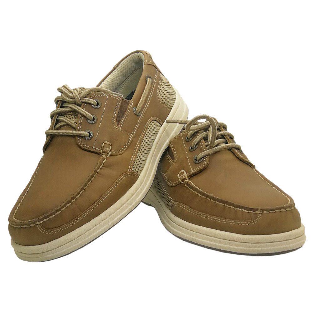 Men's Genuine Leather Latitude Boat Shoes
