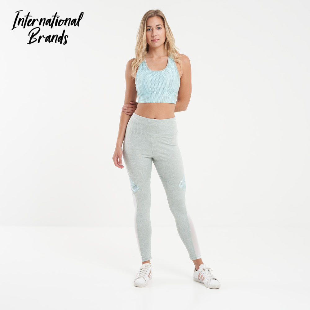 Ladies Activewear Tights and Sports Bra Set