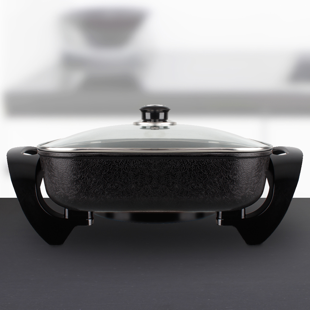 1500W Non-stick Odiseo Electric Frying Pan (Model: 27700D)