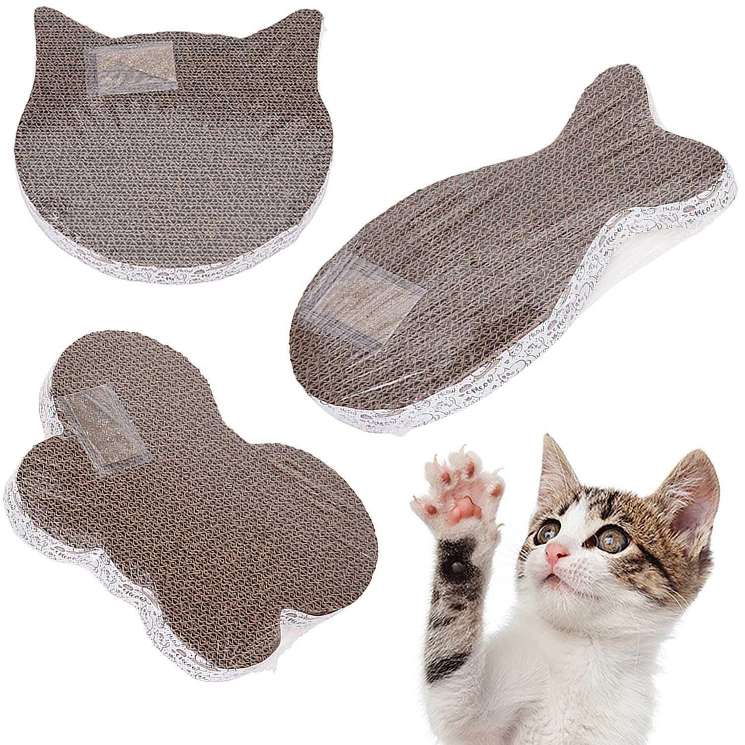 Animal Shaped Cat Scratcher