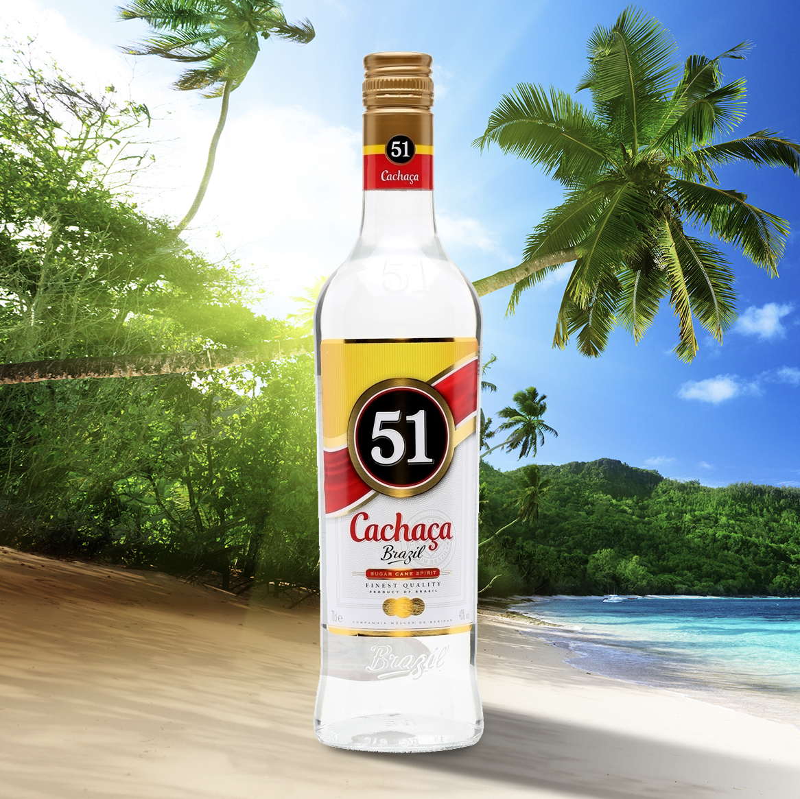 1L Brazilian White Rum