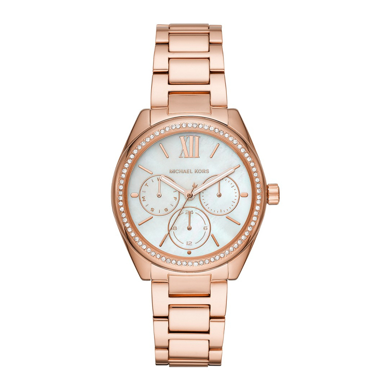 Women's Janelle Multifunction Rose Gold-Tone Stainless Steel Watch