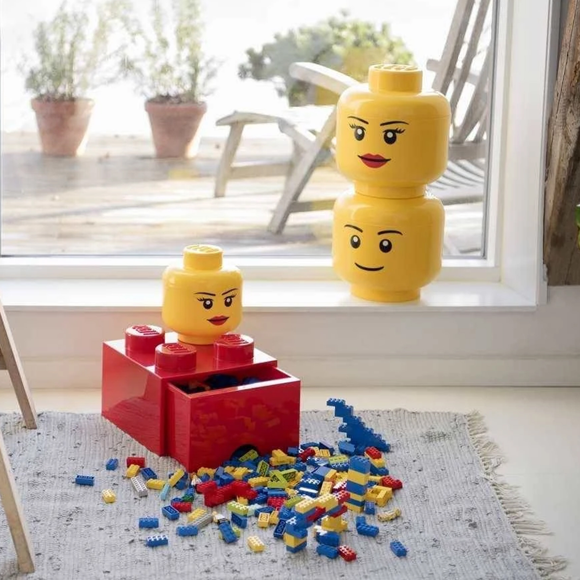 24cm Large Storage Heads