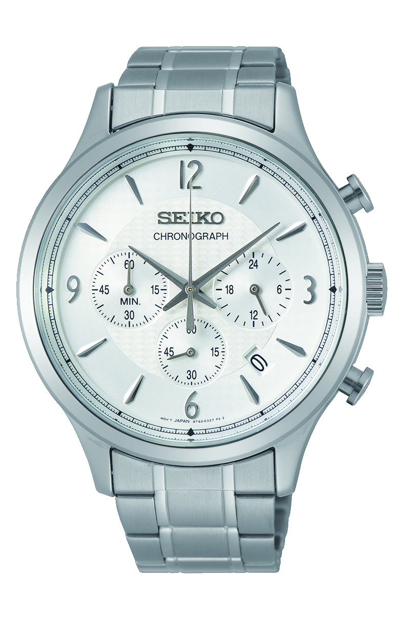 Gents Chronograph Silver Dial Watch