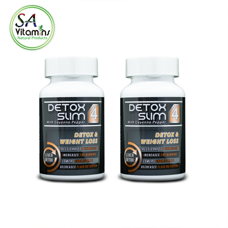 Pack of 2 Detox Slim 4 (180 Capsules)