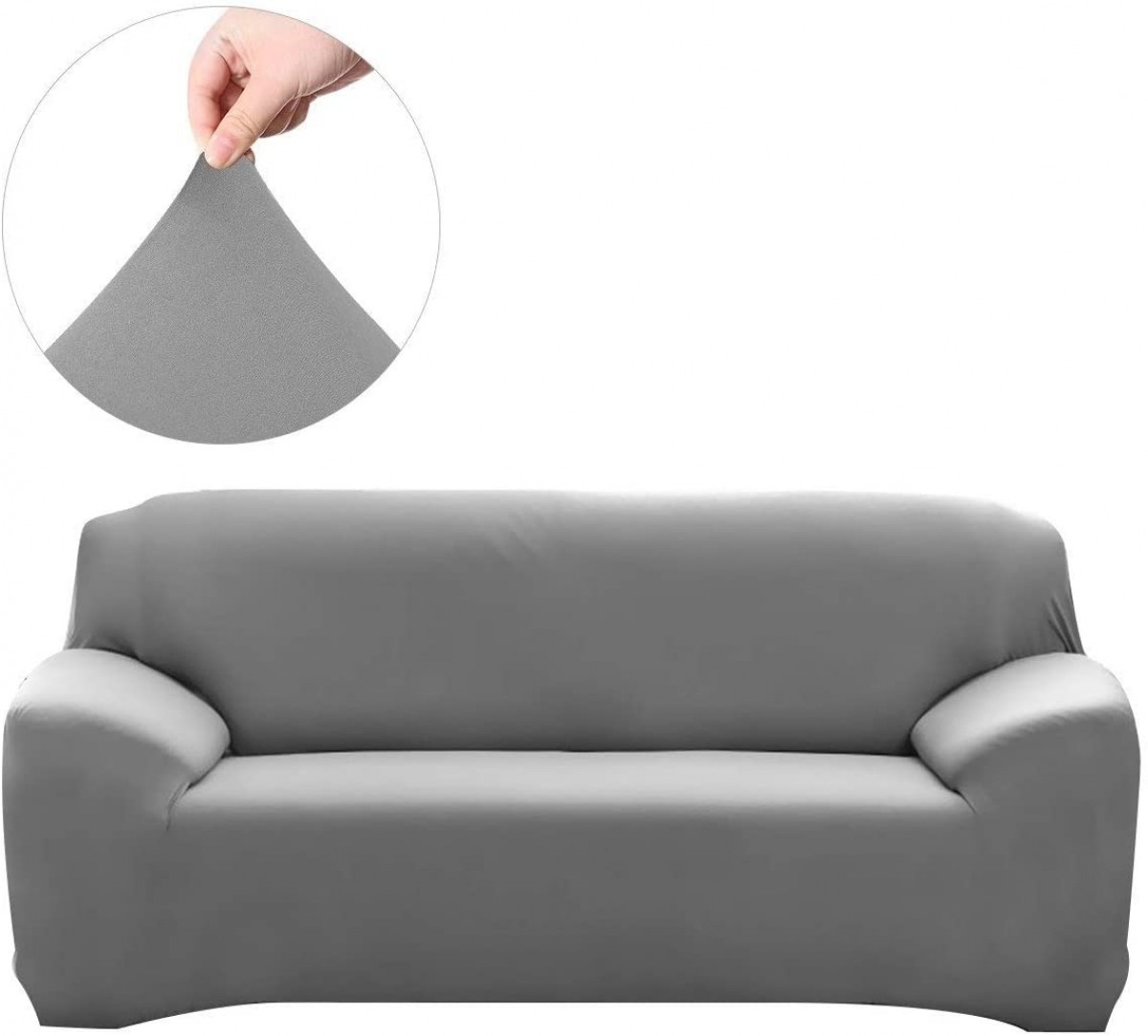 Grey 3 Seater