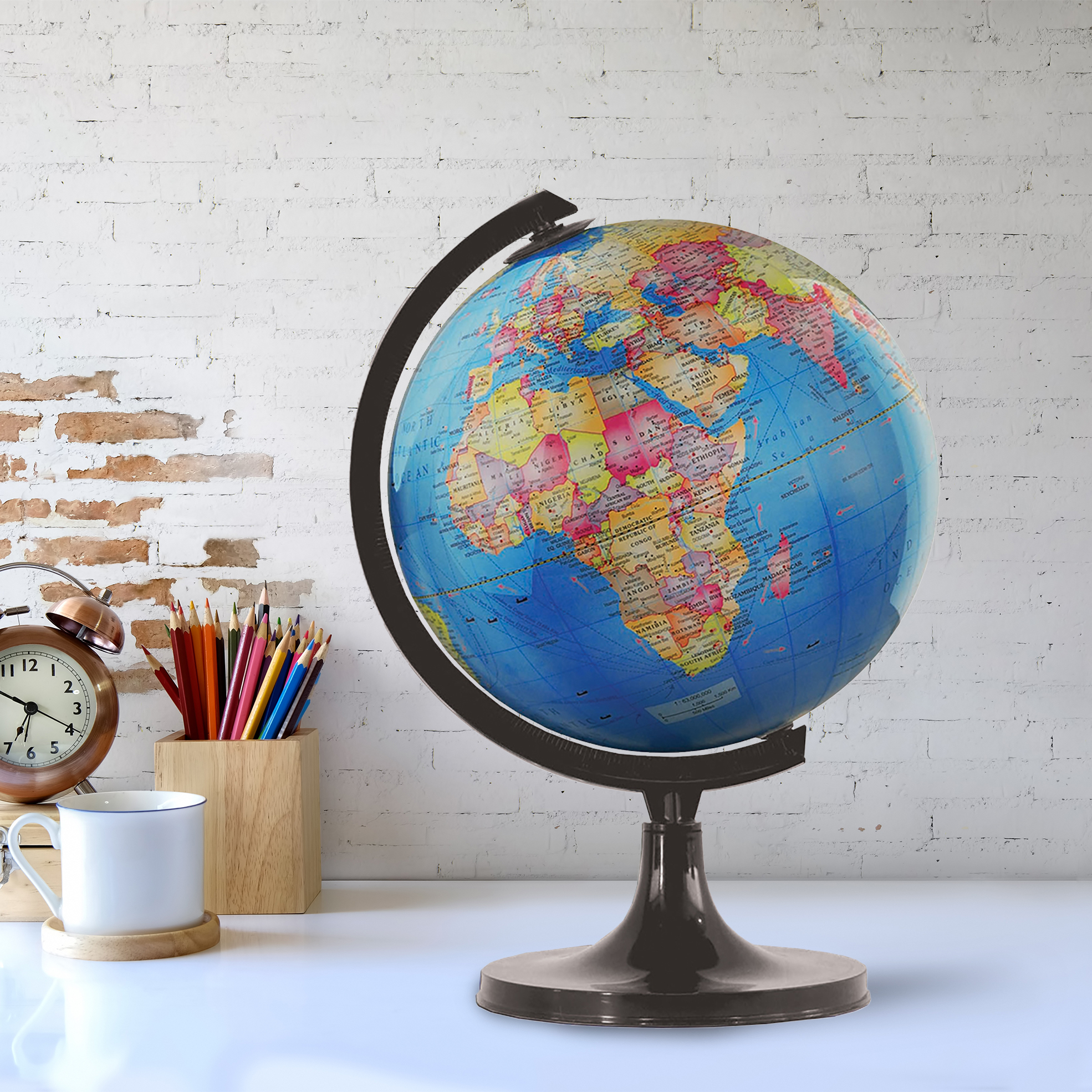 30cm Classic World Globe with Stand