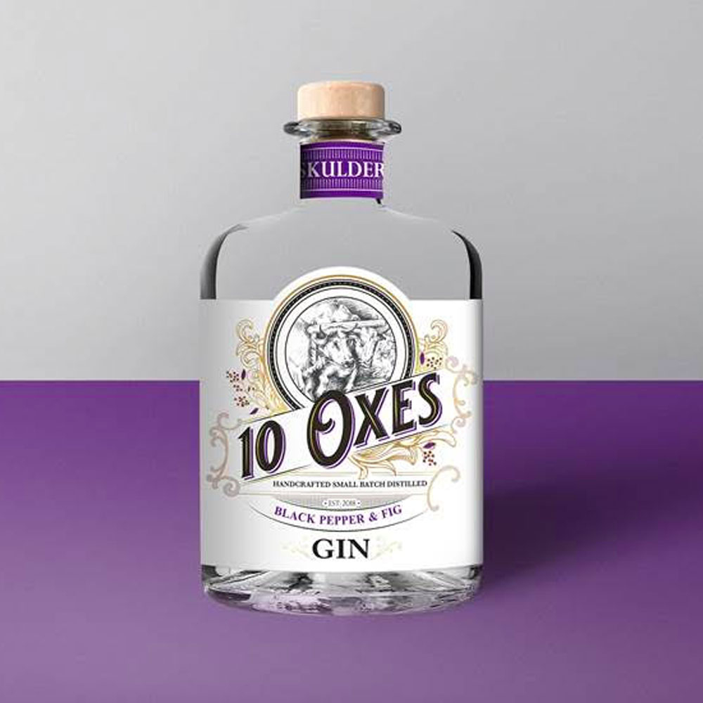 750ml Skulder Black Pepper and Fig Gin
