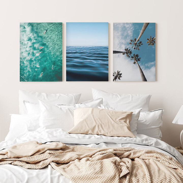 Set of 3 A4 or A3 Standard Stretch Canvases (Voucher Redemption)