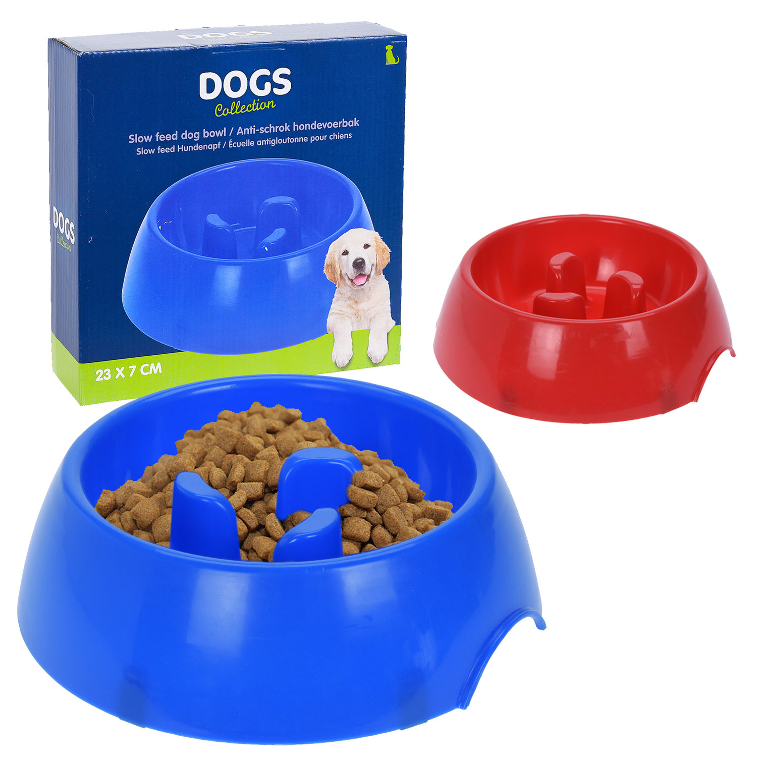 Slow-Feed Dog Bowl