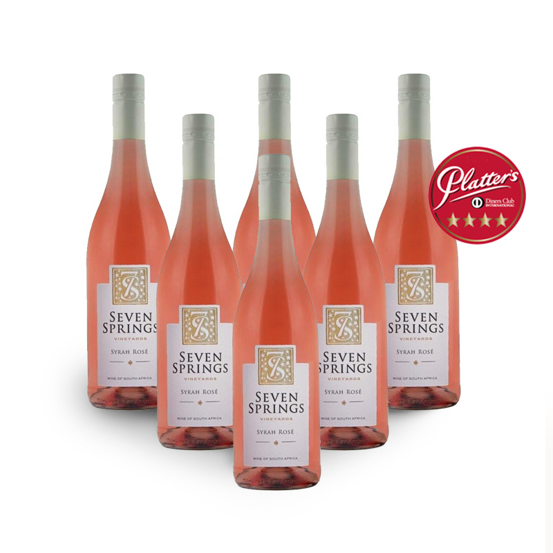 Syrah Rose 2020 (R73.16 Per Bottle, 6 Bottles)