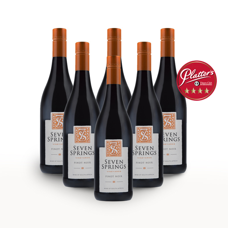 Pinot Noir 2015 (R124.83 Per Bottle, 6 Bottles)