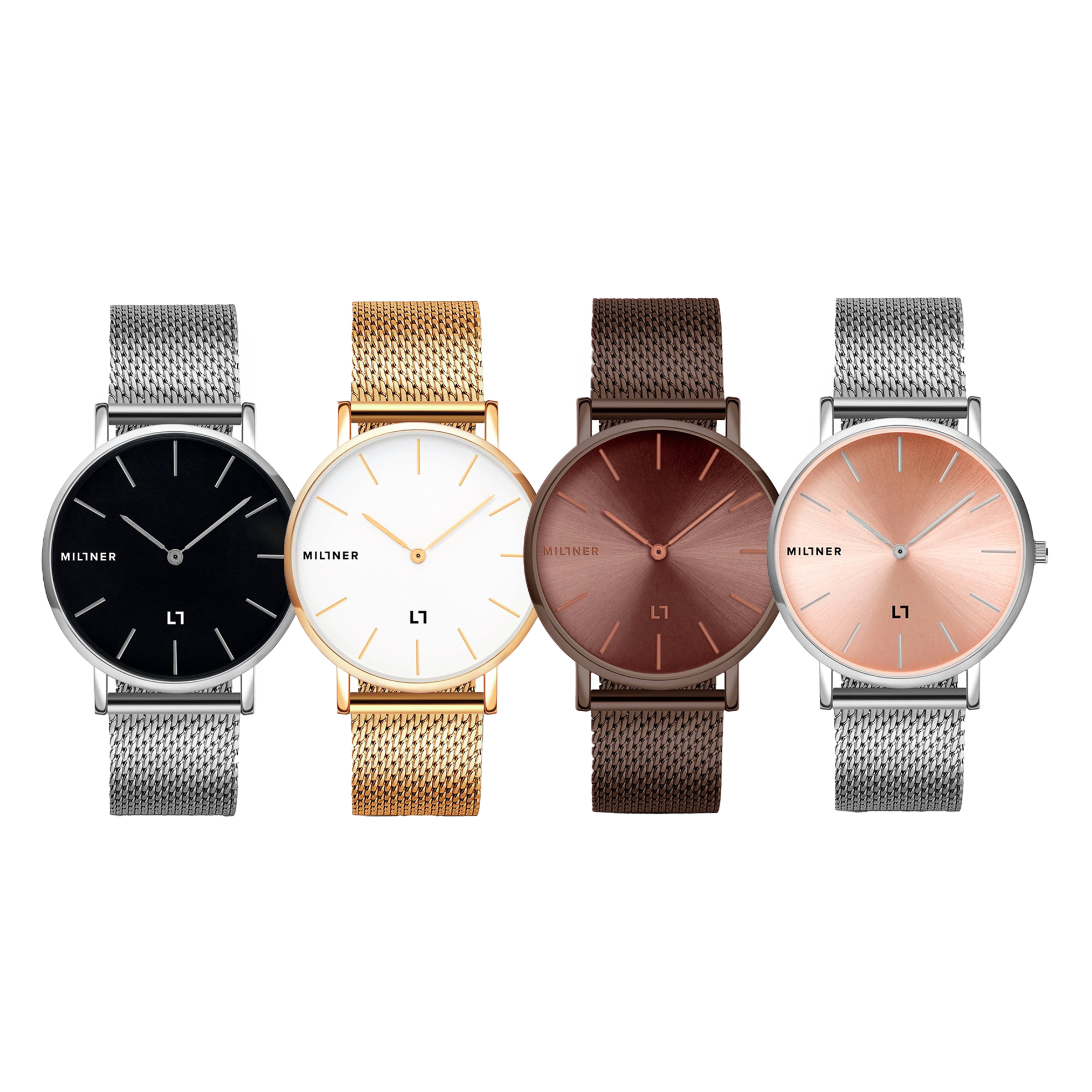 36mm Unisex Mayfair Watch with Milanese Strap